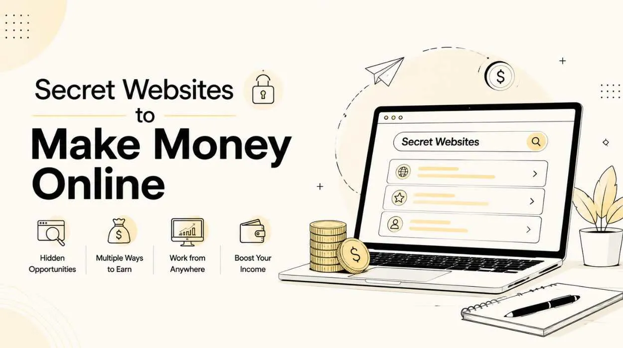 Secret Websites to Make Money Online