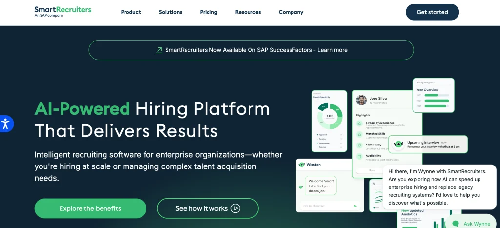 Recruiting Automation Software - SmartR⁠ecruite‌rs