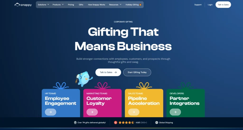 Snappy Gifts-Employee Recognition Software