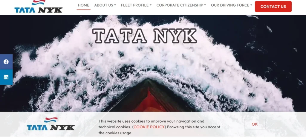 Shipping Company in Mumbai-Tata NYK shipping