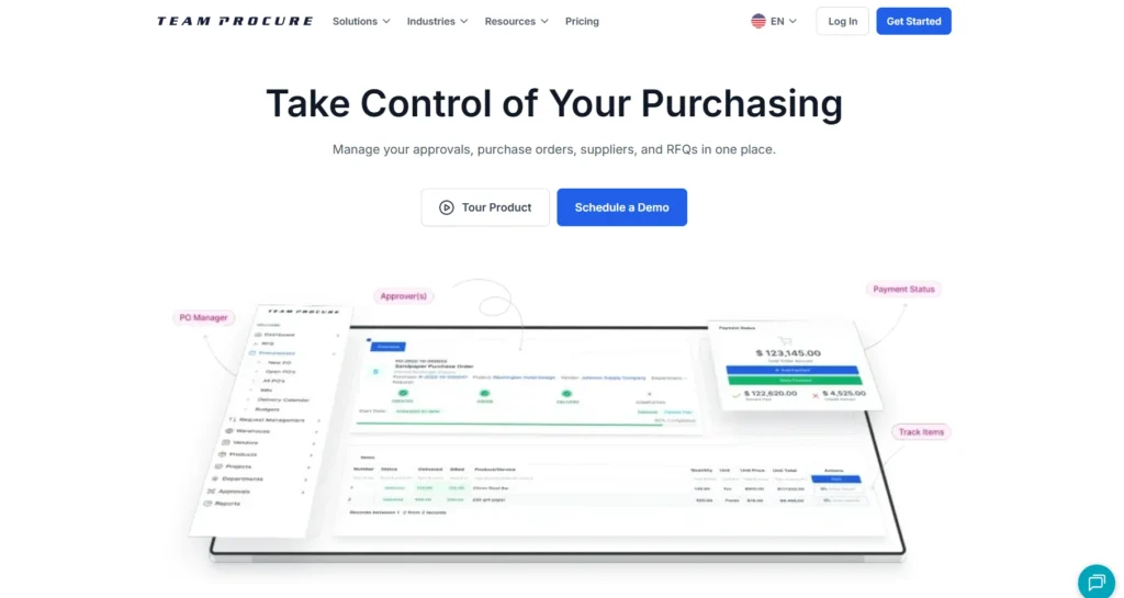 Team Procure-eProcurement Software