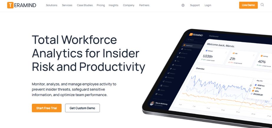 Teramind - Best Tools For Remote Employee Onboarding