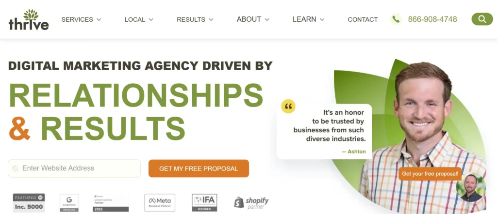 Digital Marketing Agency in the United States - Thrive Internet Marketing Agency