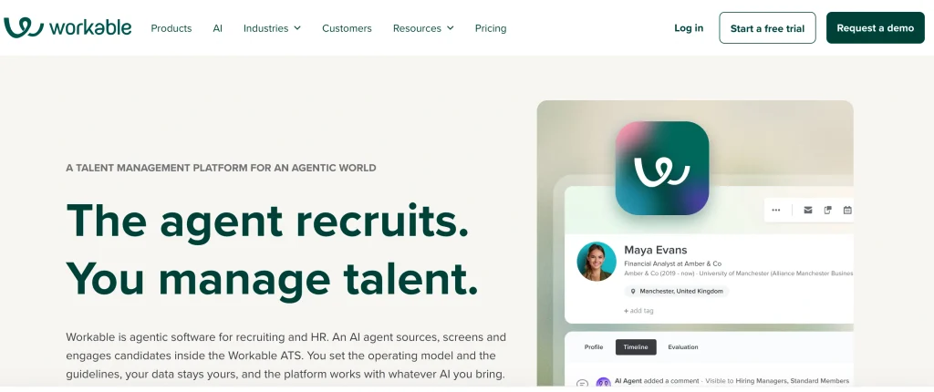 Recruiting Automation Software - Wor‍kable