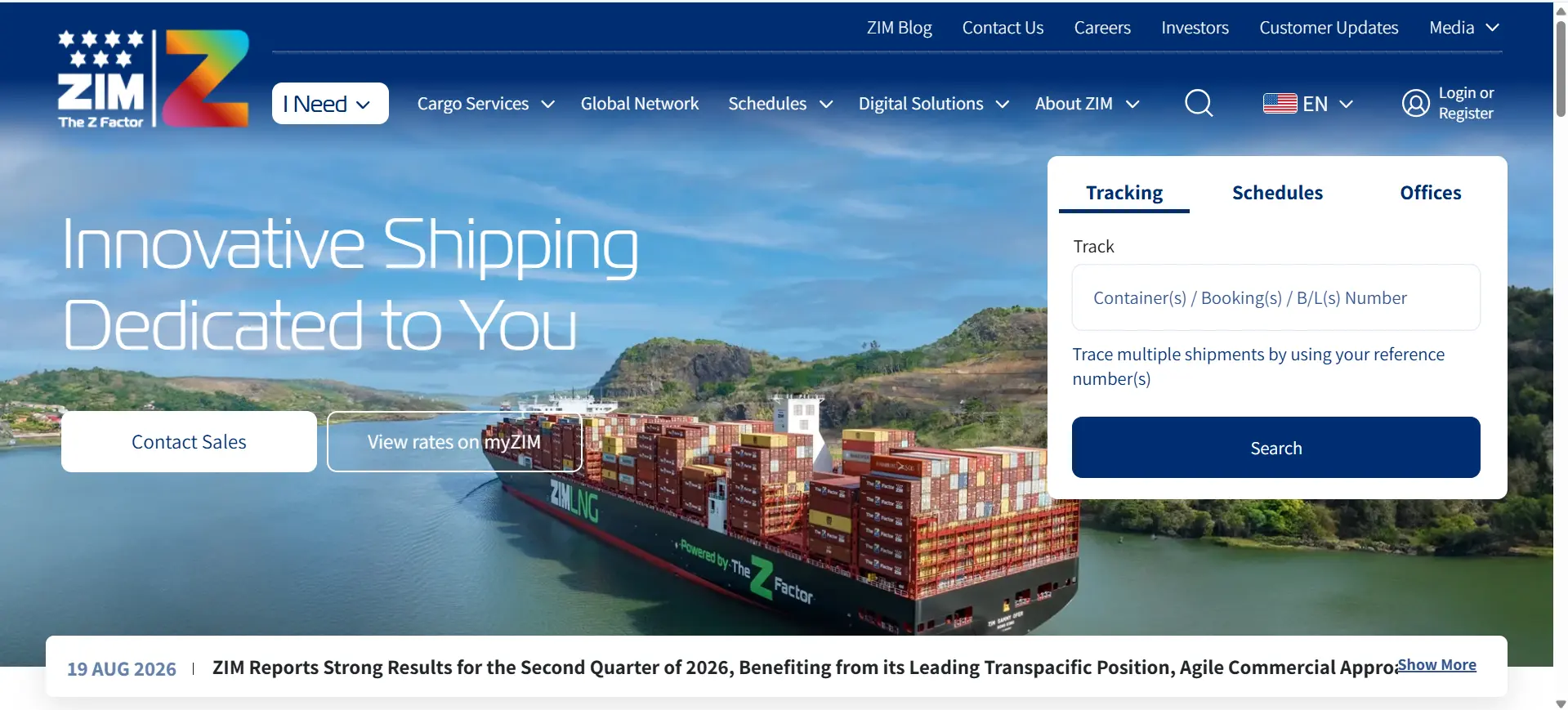 Shipping Companies in India - Z‍IM Integrate‌d Shippi‍ng Servic‌es