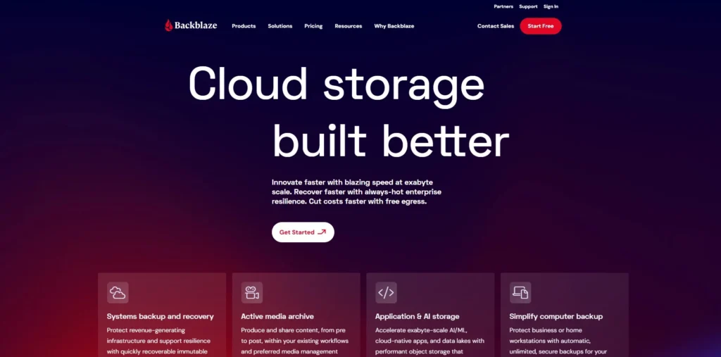 Backblaze Business Backup-Cloud Backup Services
