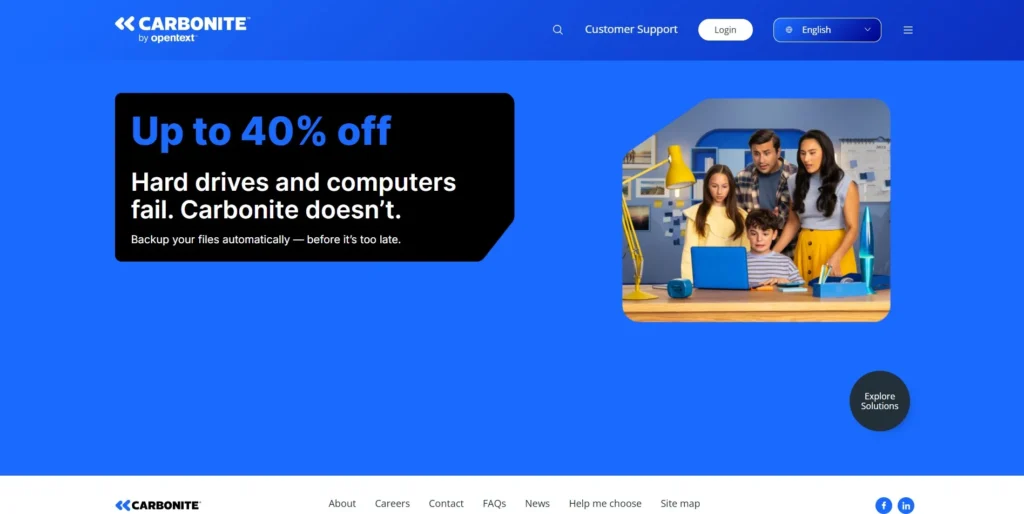 Carbonite Safe Business-Cloud Backup Services