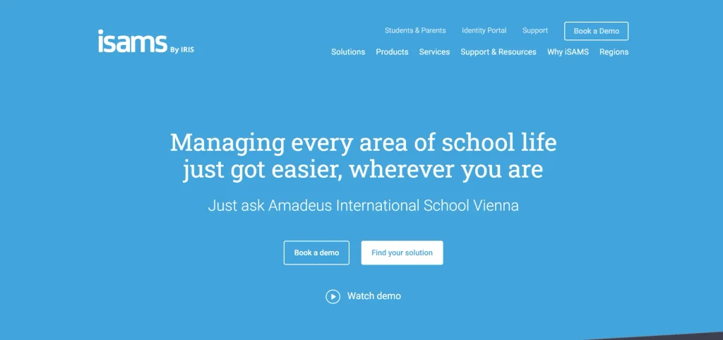 Student Management System-  iSAMS