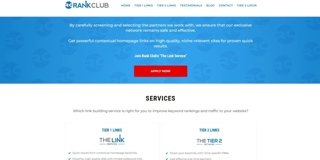 Rank Club-Link-Building Agencies