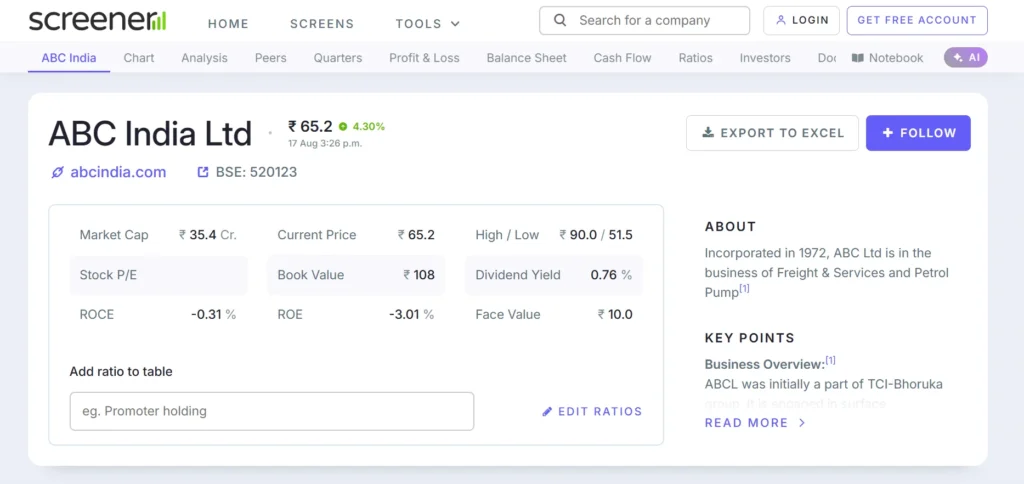 ABC India Ltd. - shipping companies in kolkata