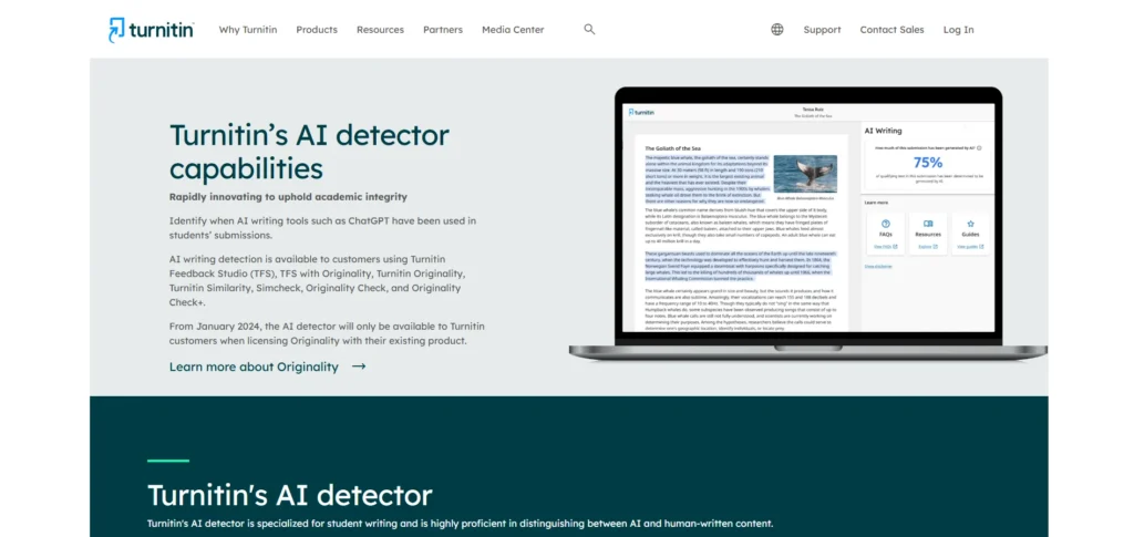 AI Content Detector - Turnitin AI Detector