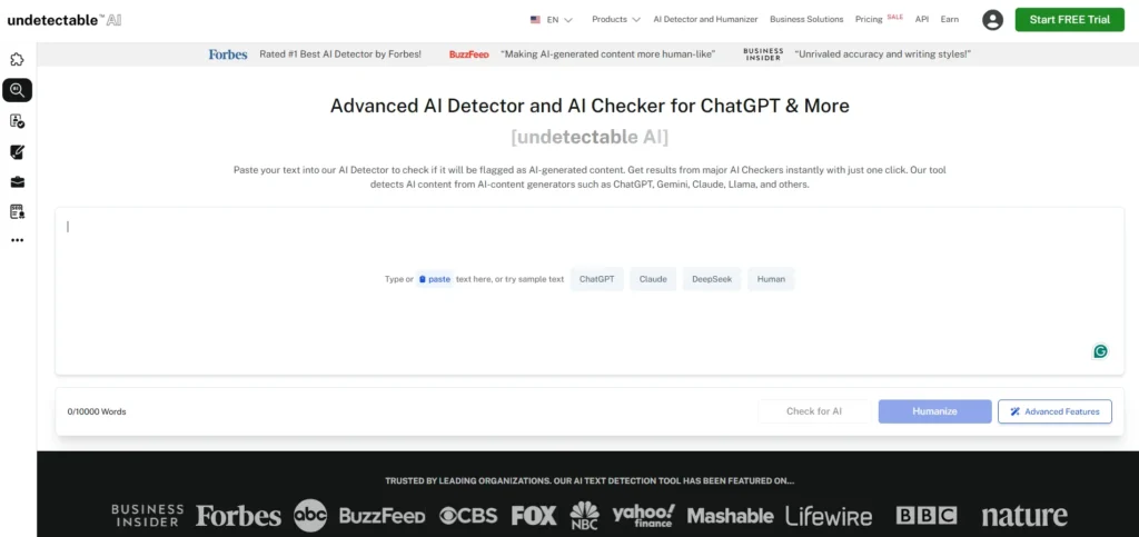 AI Content Detector - Undetectable AI