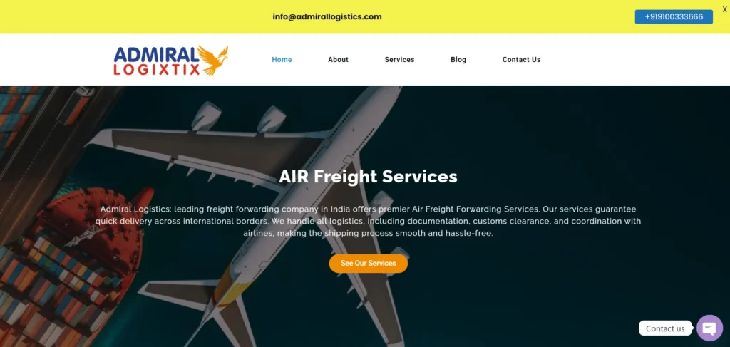 Shippi⁠ng Company in Belapur- Admiral Hitec Logistics (⁠India) Pvt. Ltd.‌