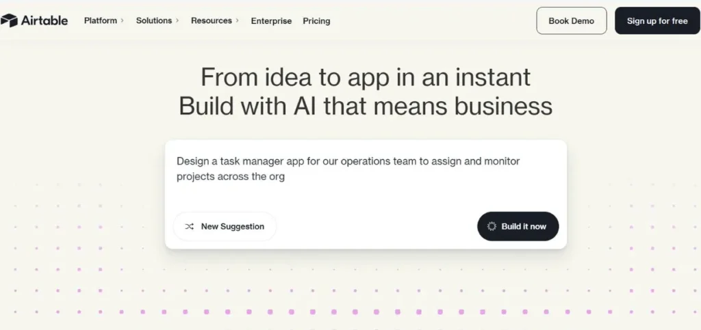 Airtable - Asana Alternatives