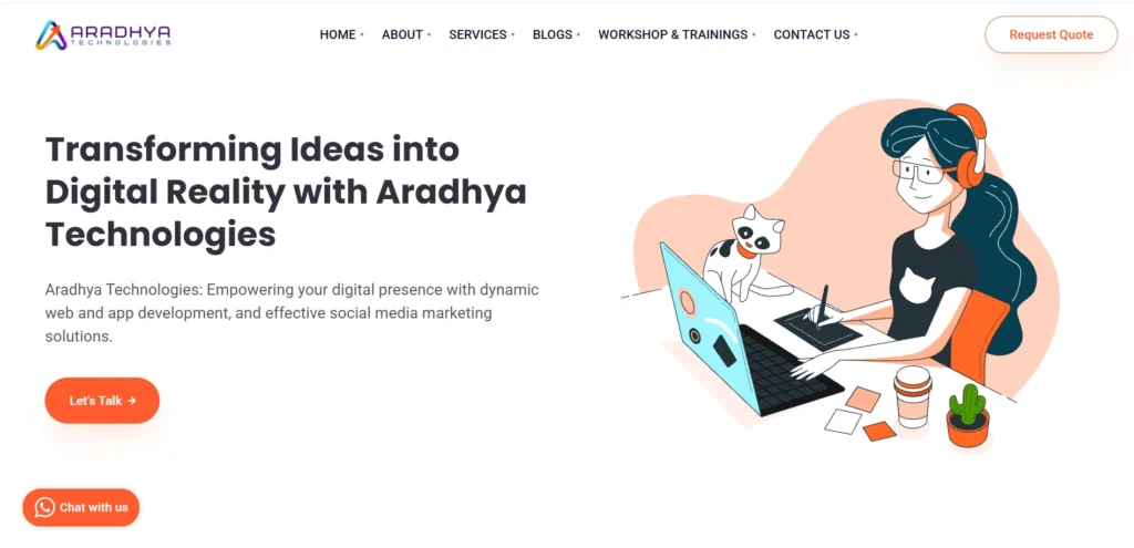  IT Company in Varanasi - Ar‍adhya Te‍chnologies