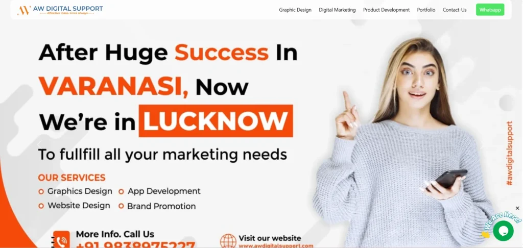  IT Company in Varanasi - A​W Digital Support
