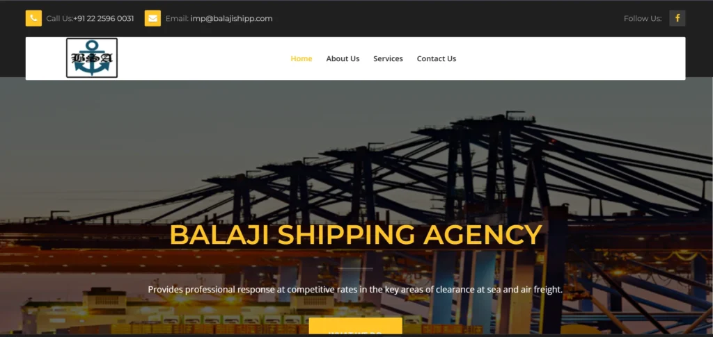 Balaj​i Shipping Agency Pvt Ltd- shipping companies in kolkata
