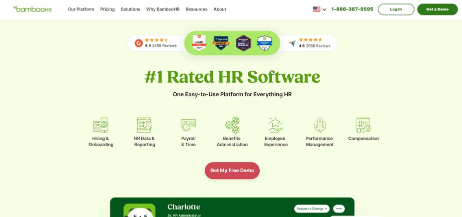 BambooHR - Employee Record Management Software