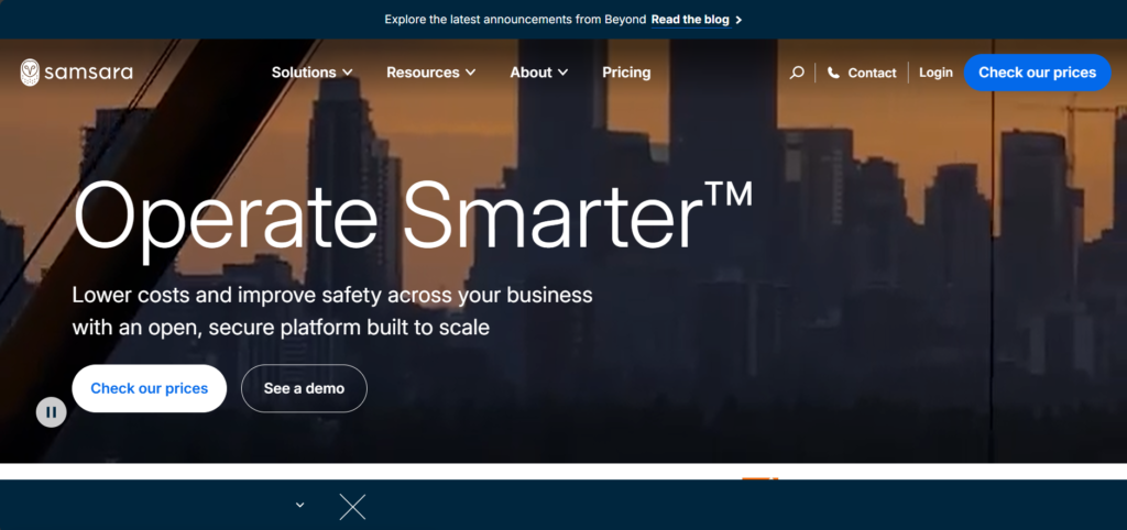 Best Asset Tracking Software: Samsara
