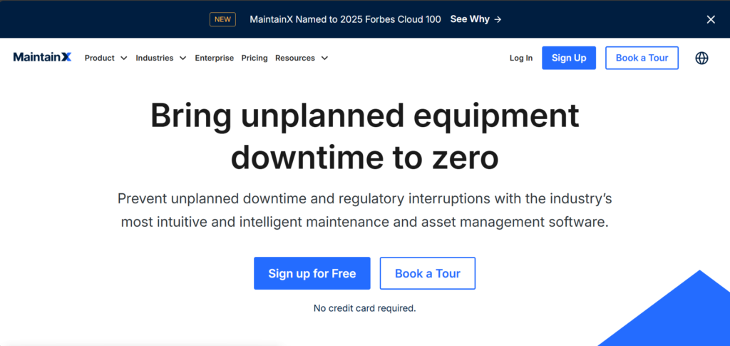 Best Asset Tracking Software: MaintainX