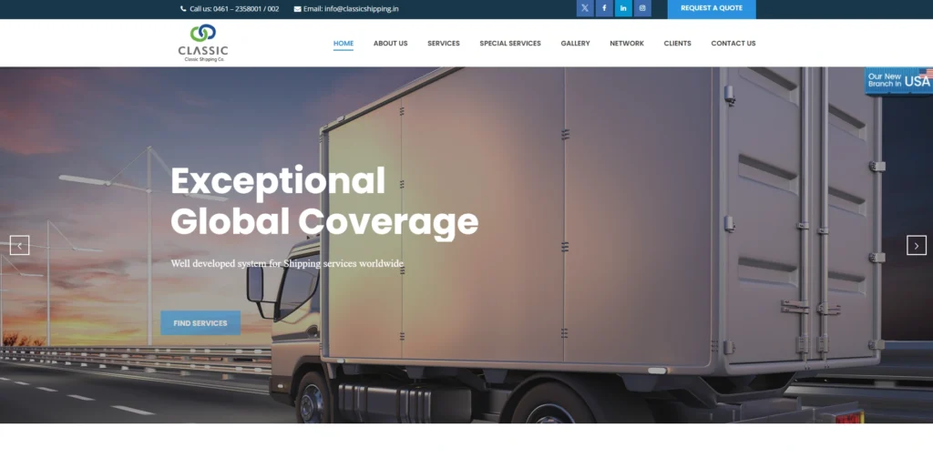  Shipping company in Thoothukudi-Classic Shipping Co.