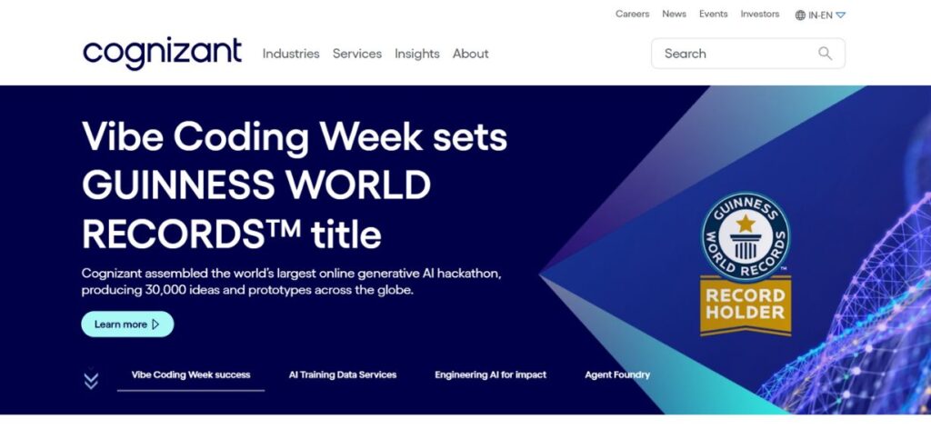 Cognizant India - AI Development Companies