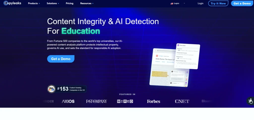 AI Content Detectors- C‍opyleaks AI D‍etector​