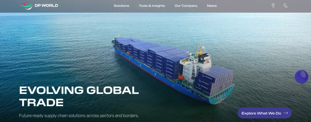 Shipping Company in Chennai - DP World