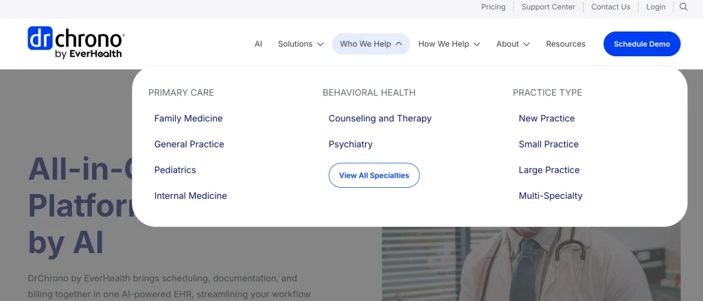 healthcare management software - DrChro‌no