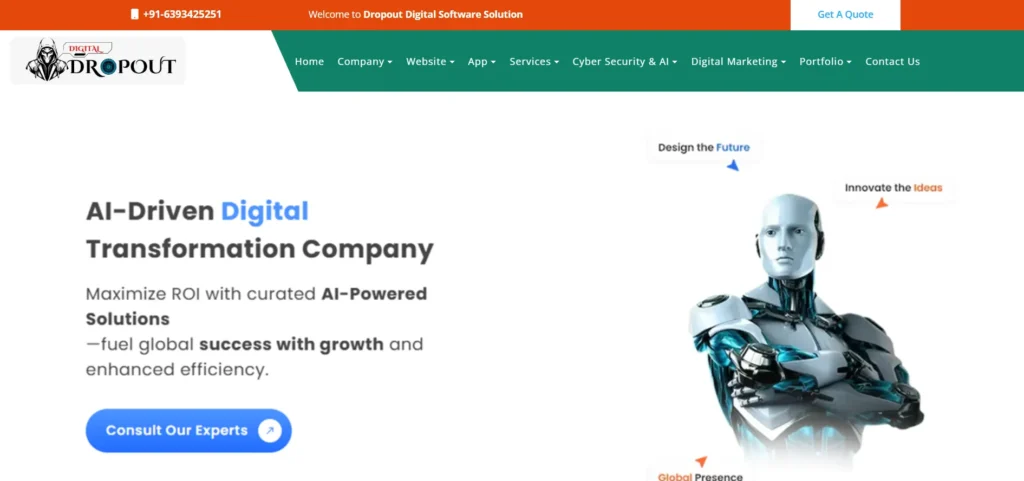   IT Company in Varanasi - D​ropo‍ut Digital Software Solu‌tion