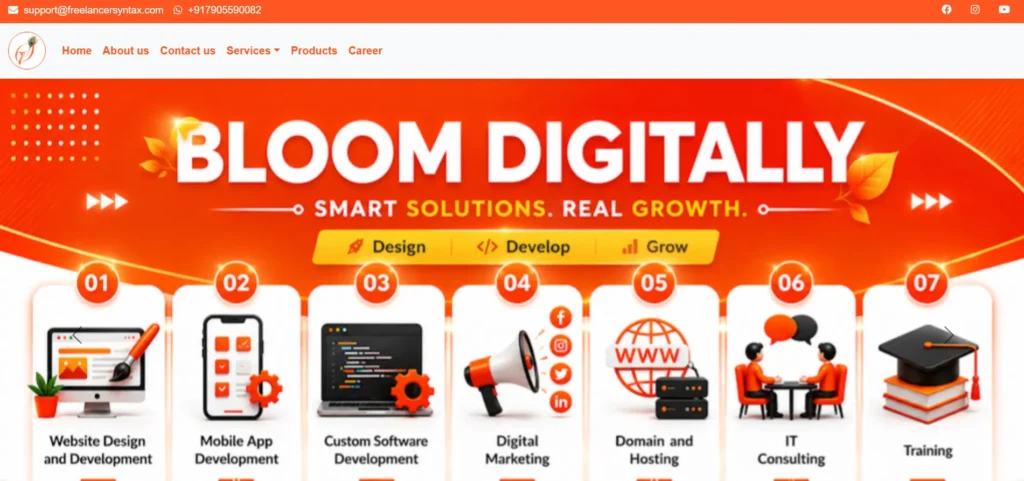  IT Company in Varanasi - Freelancer Syntax​ Pvt‍. Ltd.