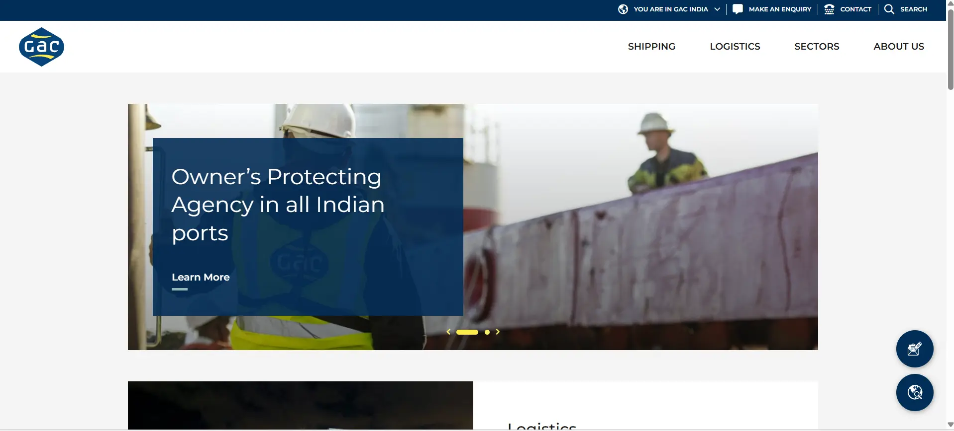 Shipping Companies in C‌ochi‌n‍ - GAC Shipping (India) Pvt. Ltd.​