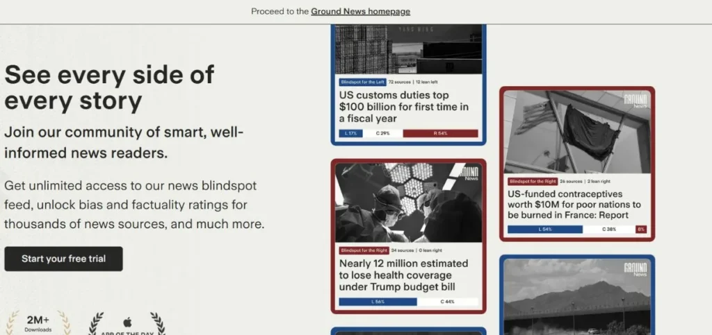 Ground-News Best News Apps