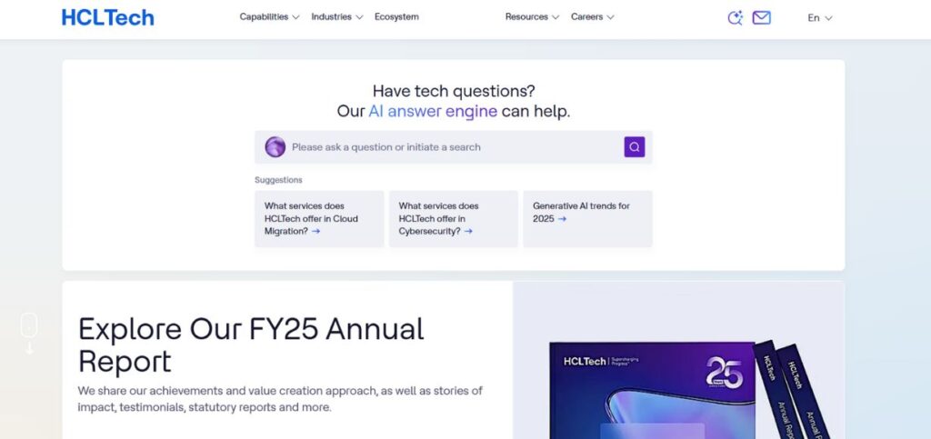 HCL Technologies - AI Development Companies