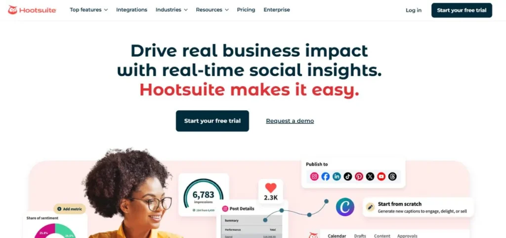 Hootsuite - LinkedIn Marketing Tools