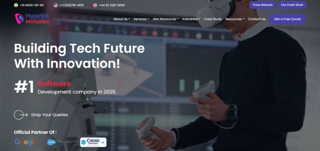 Hyperlink InfoSystem - AI Development Companies