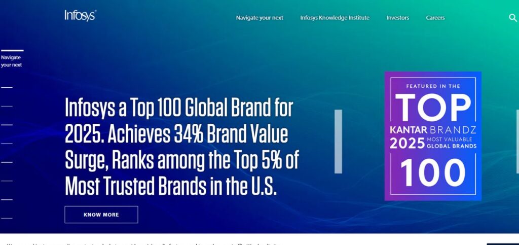 Infosys - AI Development Companies