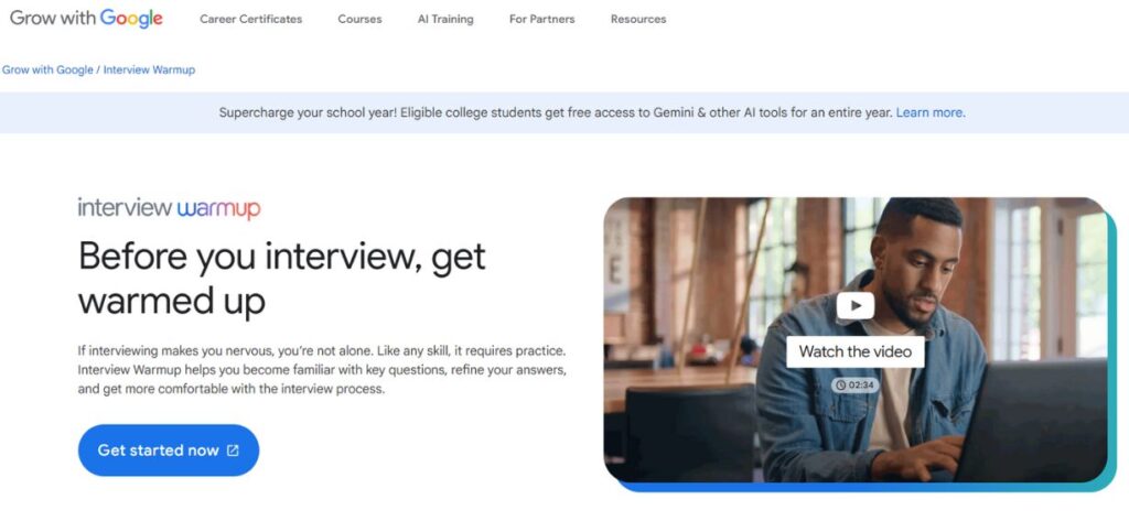 Interview Warmup - AI Job Search Tips