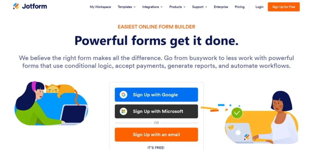 Jotform AI - AI Tools For Marketing