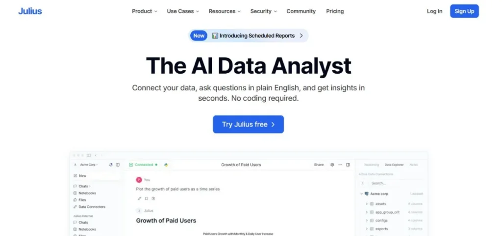 Julius AI - AI Tools For Marketing