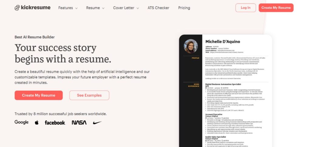Kickresume - AI Job Search Tips