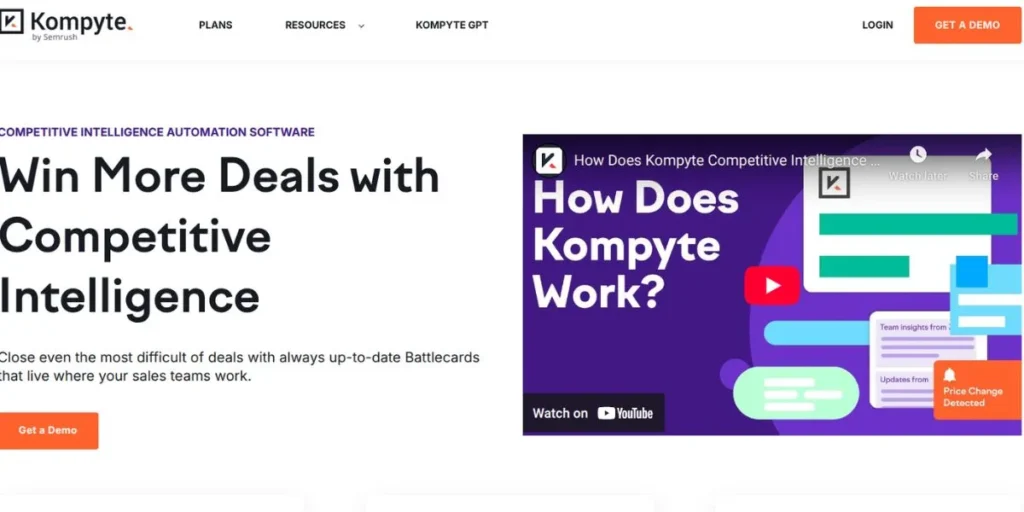 Competitive Intelligence Tools