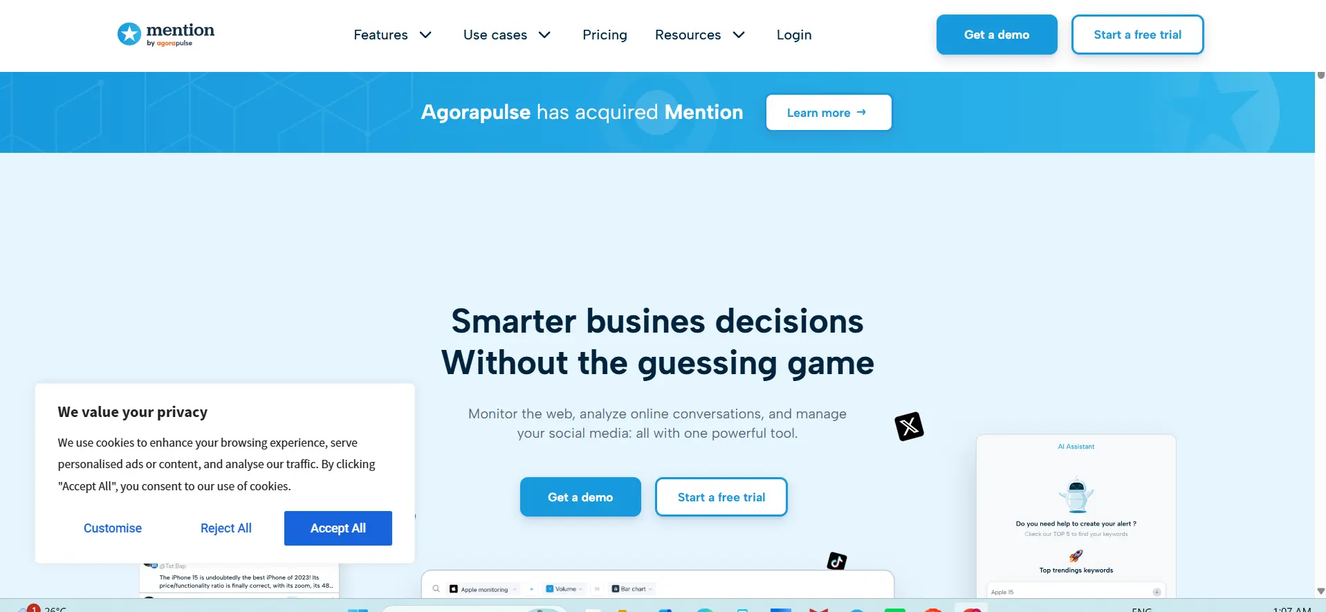 Business Reputation Management Tools - Mention