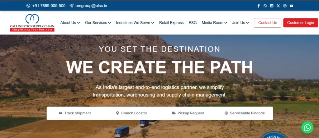 Om Logistics Kochi - Logistics Companies in Kochi