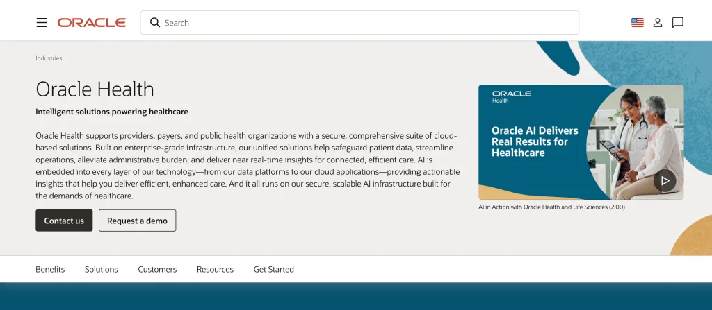 healthcare management software - Oracle Health