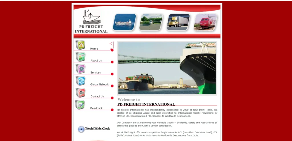 Shippi⁠ng Company in Belapur- PD Fr​eight Internat‌ional