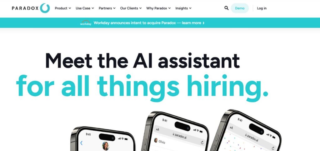 Paradox Olivia - AI Recruiting Tools