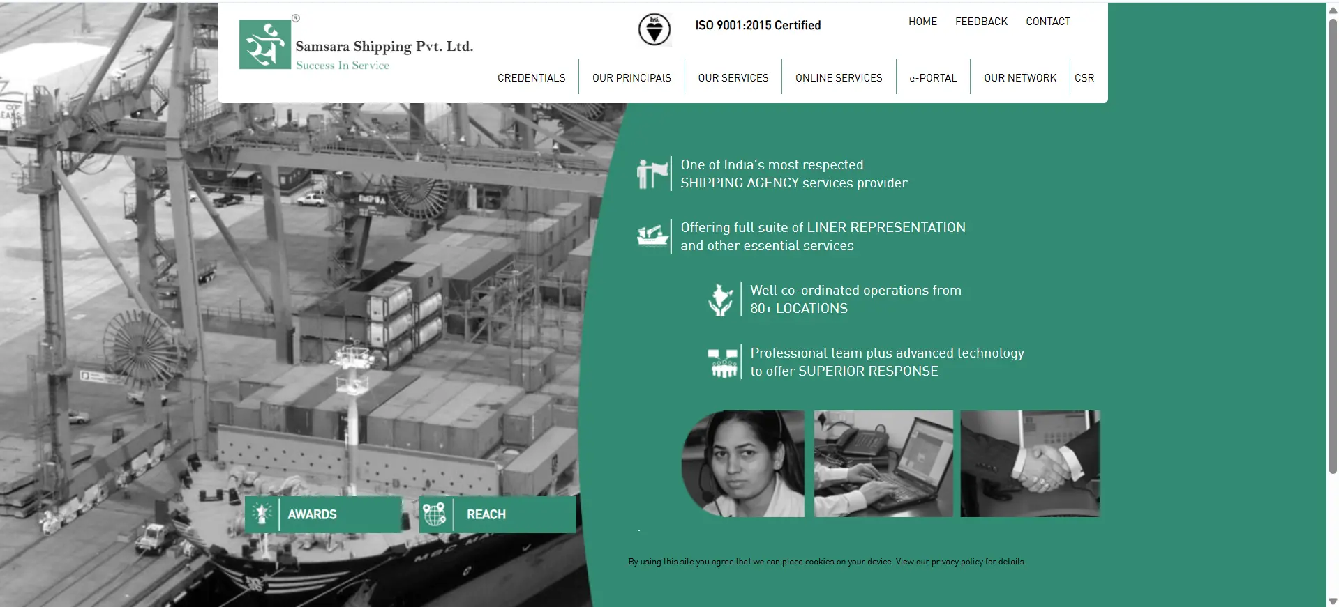 Shipping Companies in C‌ochi‌n‍ - Samsara Shipping Pvt. Ltd.