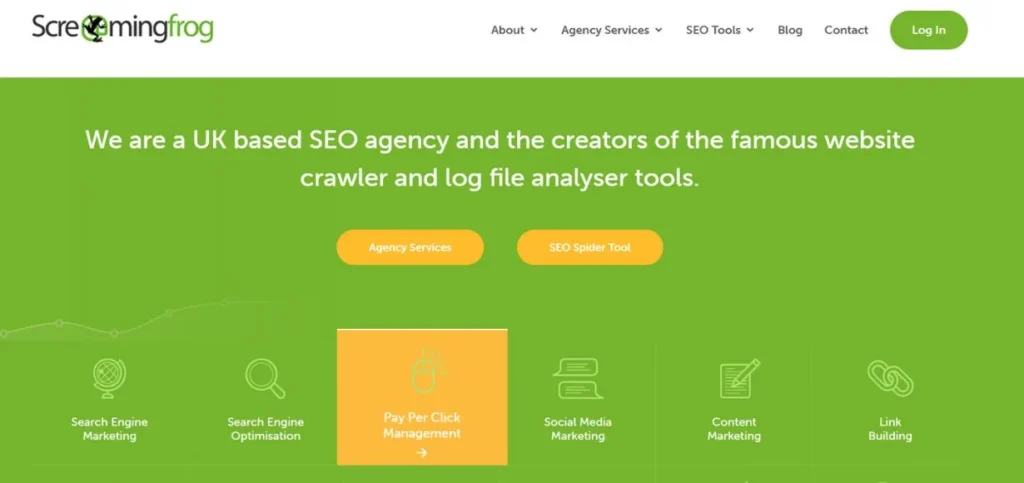 Screaming Frog - SEO Optimization Tools
