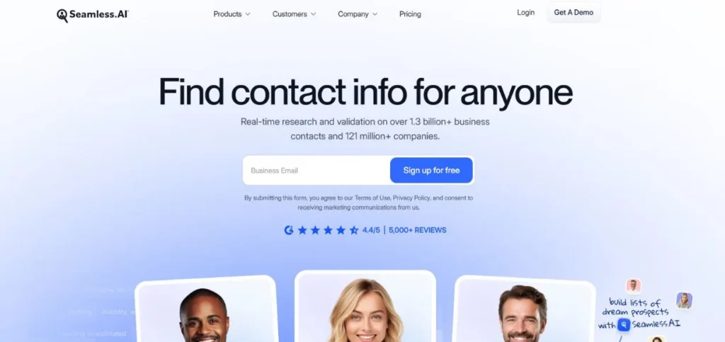 Seamless.ai - Sales Prospecting Tools
